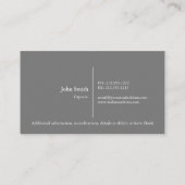 魚の名刺 名刺 (裏面)