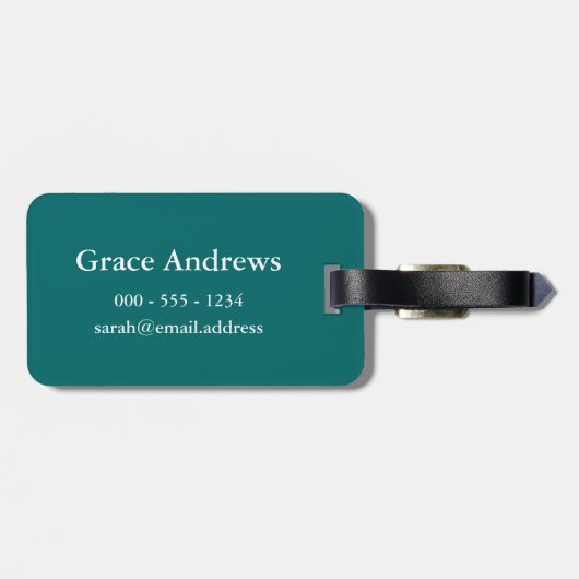 魚の囁くもの ラゲッジタグ (裏面横)