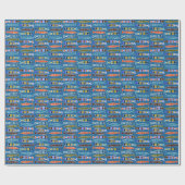 魚の型包み紙 ラッピングペーパー (フラット)