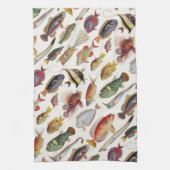 魚の変化 キッチンタオル (縦)