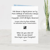 魚の夕食 カード (裏面)