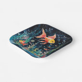 魚の夢の国、水族館の完成。 ペーパープレート (傾斜あり)