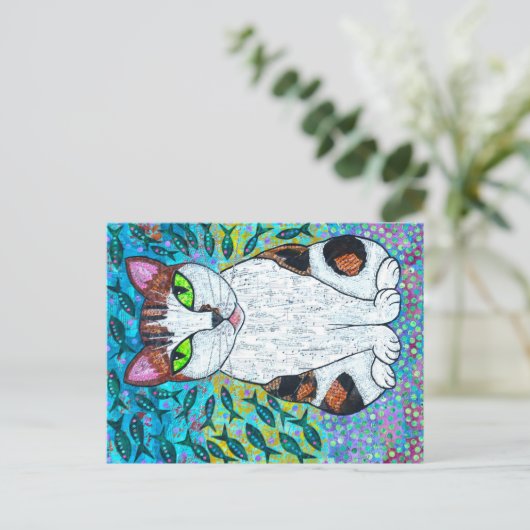 魚の夢 ポストカード (スタンド正面)