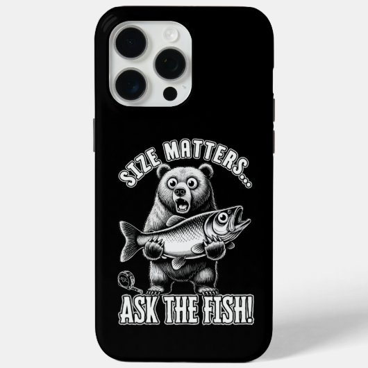 魚の大き頼さが問題だ Case-Mate iPhoneケース (裏面)
