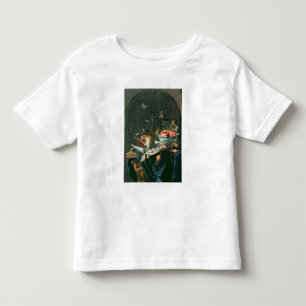 魚の大皿が付いている静物画 トドラーTシャツ