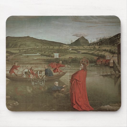 魚の奇跡的な草案 マウスパッド (正面)