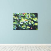 魚の学校13 キャンバスプリント (インサイチュ (ウッドフロア))