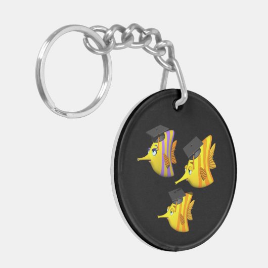魚の学校 キーホルダー (正面左)