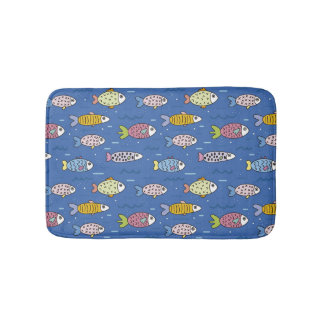魚の学校 バスマット