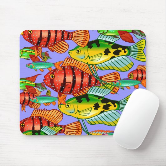 魚の学校 マウスパッド (マウス)