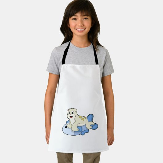 魚の封印 エプロン (インサイチュ)