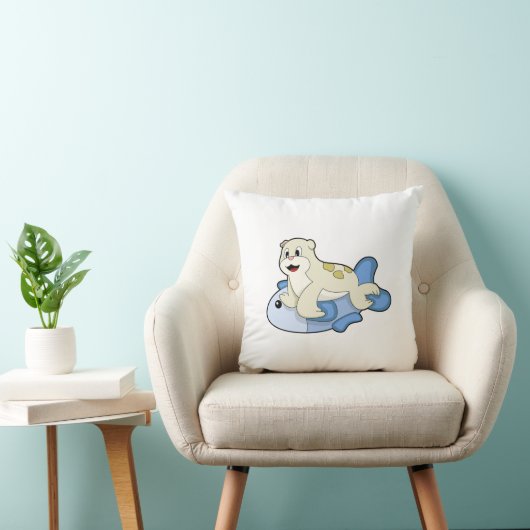 魚の封印 クッション (椅子)