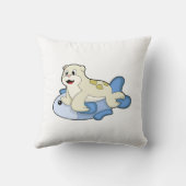 魚の封印 クッション (裏面)