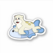 魚の封印 シール (正面)