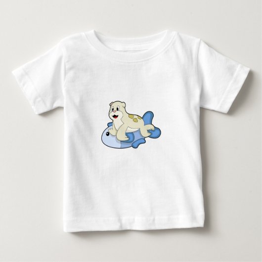 魚の封印 ベビーTシャツ (正面)
