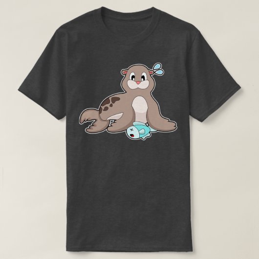 魚の封印 Tシャツ (デザイン正面)