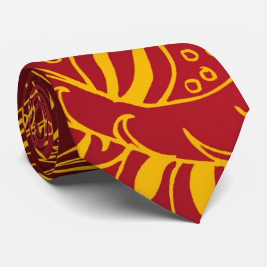 魚の尾 ネクタイ (ロール)