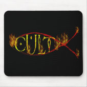 魚の嵩拝 マウスパッド (正面)