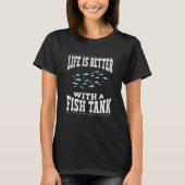 魚の引用 アクアリスト クール Tシャツ (正面)