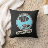 魚の心配が少ない クッション (ブランケット)