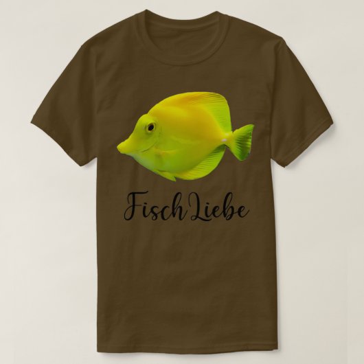 魚の恋 Tシャツ (デザイン正面)