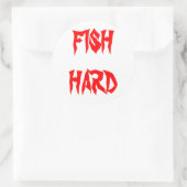 魚の懸命シール ラウンドシール (バッグ)