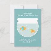 魚の教室バレンタイン 招待状 (正面)