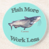 魚の数が多いほど効果が低い コースター (正面)