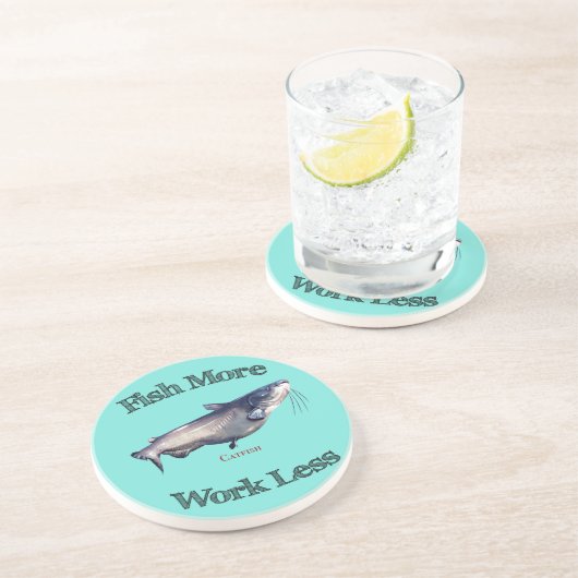 魚の数が多いほど効果が低い コースター (側面)