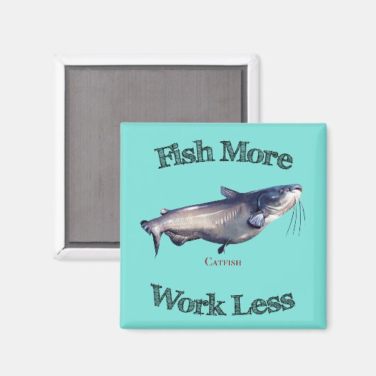 魚の数が多いほど効果が低い マグネット (正面/裏面)