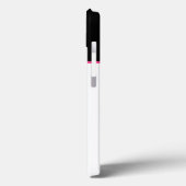 魚の文字名スタイリッシュブラックピンク Case-Mate iPhoneケース (裏面 / 左)