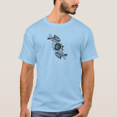 魚の文字F Tシャツ (正面)