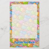 魚の文房具 便箋 (裏面)