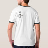 魚の暴動 Tシャツ (裏面フル)