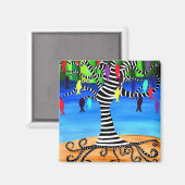 魚の木 マグネット (正面/裏面)