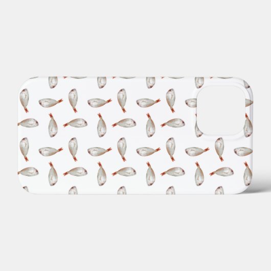 魚の柄 Case-Mate iPhoneケース (裏面 (横))