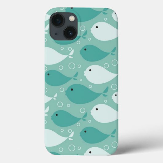 魚の模様 Case-Mate iPhoneケース (裏面)