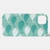 魚の模様 Case-Mate iPhoneケース (裏面 (横))