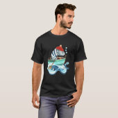 魚の水兵イラスト Tシャツ (正面フル)