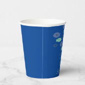 魚の水族館ブルーベビーシャワーありがとう 紙コップ (右)