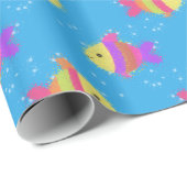 魚の水柄 ラッピングペーパー (ロールコーナー)