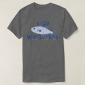 魚の泡立て図 Tシャツ (デザイン正面)