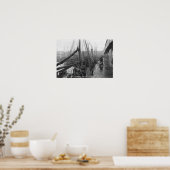 魚の波止場、グリムズビー、20世紀初頭 ポスター (キッチン)