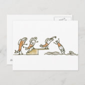 魚の泳ぎ ポストカード (正面/裏面)