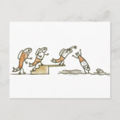 魚の泳ぎ ポストカード (正面)