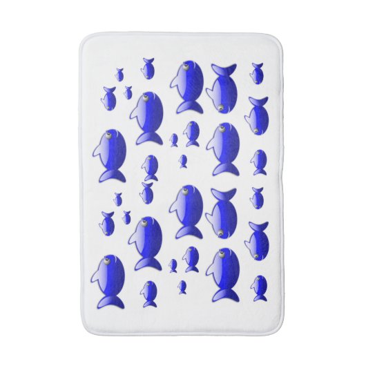 魚の浴場 バスマット (正面縦)