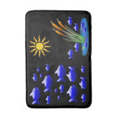 魚の浴場 バスマット (正面縦)