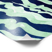 魚の海引きキャンバス印刷 フォトプリント            (角)