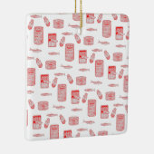 魚の海模様 セラミックオーナメント (右)