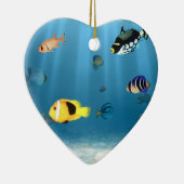 魚の海洋 セラミックオーナメント (右)